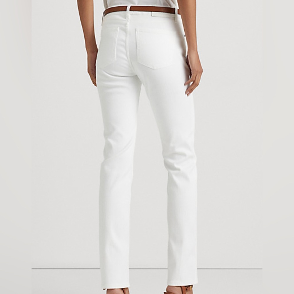 $20 SALE ❗️❗️ NWT: RALPH LAUREN - MID WAIST  STRAIGHT JEAN - Picture 8 of 8